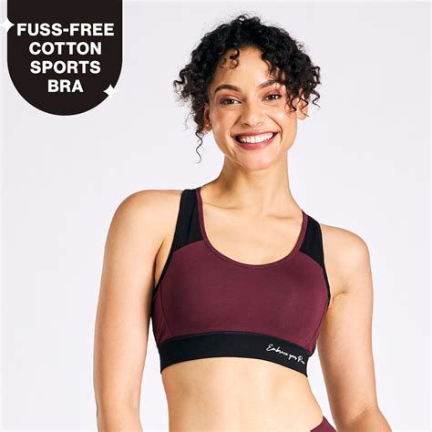 Nykd By Nykaa Wide Waistband Cotton Slip on Racer Back Sports Bra NYK9 ...