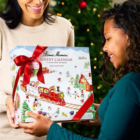 Bonne Maman 2024 Limited Edition Advent Calendar - 24 jams & jellies ...