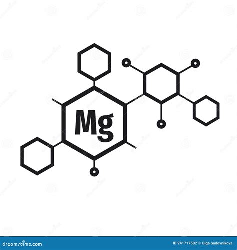 Chemical element Magnesium editorial photography. Illustration of ...