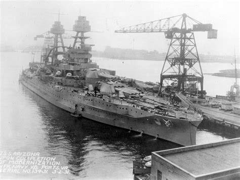 USS Arizona: Before Pearl Harbor, the mightiest ship at sea
