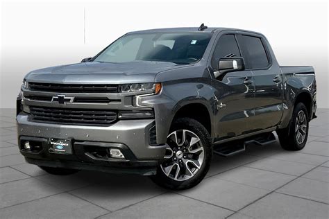Pre-Owned 2021 Chevrolet Silverado 1500 RST 4WD Crew Cab 147 Crew Cab Pickup in Houston # ...