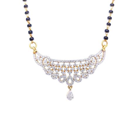 Buy quality Stunning Minimal Diamond Mangalsutra in Bardoli