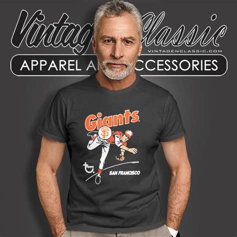 Topps San Francisco Giants Baseball Shirt - Vintagenclassic Tee