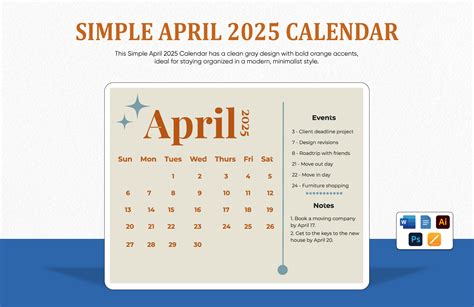 47+ Free Google Docs April 2026 Calendar Docx