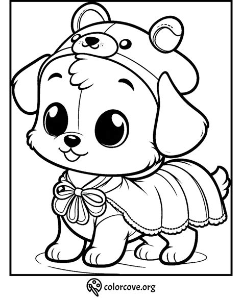 41 Free Cute Puppy Coloring Pages – The Color Cove