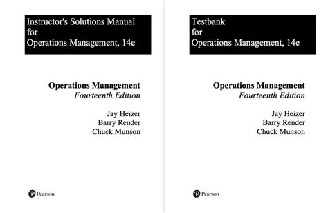 Image result for Operations Management Textbook