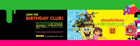 Welcome To The Nickelodeon Birthday Club! Nickelodeon, 42% OFF