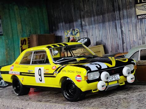 1970 Opel Commodore A #9 1:18 Minichamps diecast scale model car ...