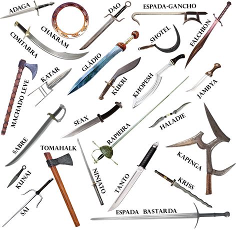Image result for Different Sword Types