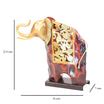 Kezevel Metal Elephant Table Decor - Handcrafted Elephant Statue Art in ...