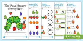 Very Hungry Caterpillar Story Sequencing Cards - Twinkl