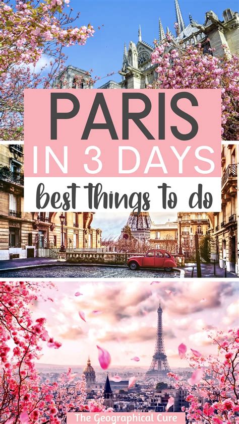 Ultimate 3 Days In Paris Itinerary | Paris itinerary, Paris france ...