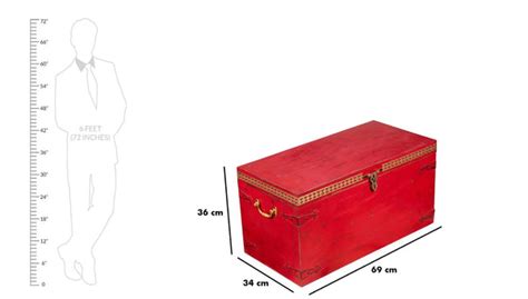 Buy Solid Wood Trunk and Storage Box at best Price in India