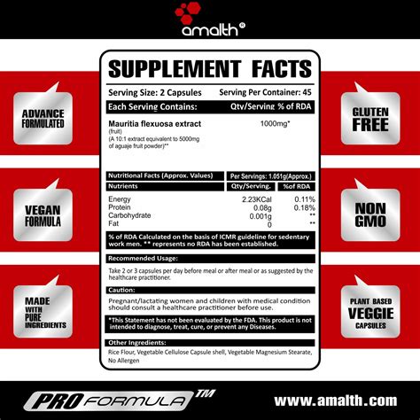 Buy Aguaje Fruit Extract Body Shaper, Bone Health, Anxiety management ...