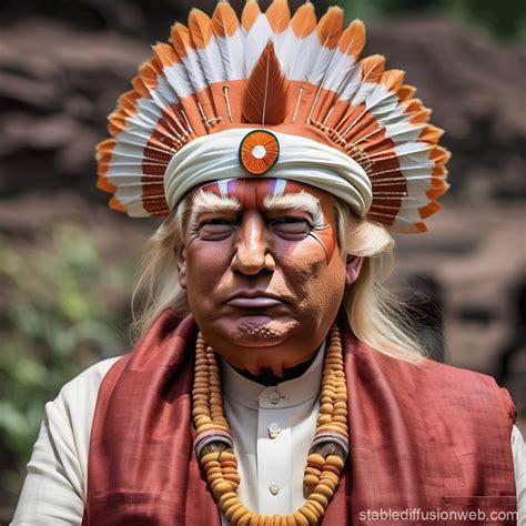 Donald Trump in Indian Attire | Stable Diffusion Online