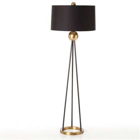 DwellStudio Dunham Floor Lamp | Gold floor lamp, Contemporary floor ...