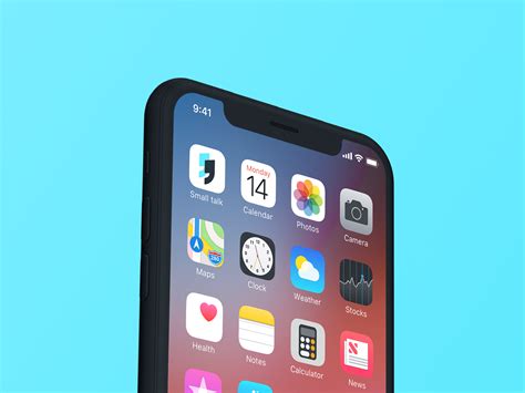 App Icon Mockup Iphone X , iOS App Icon Mockup Bundle by Lucas Fields ...