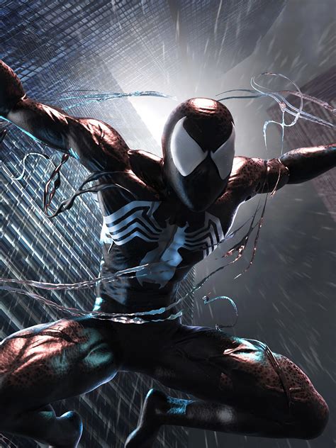 Spider-Man Venom Suit Wallpapers - Wallpaper Cave