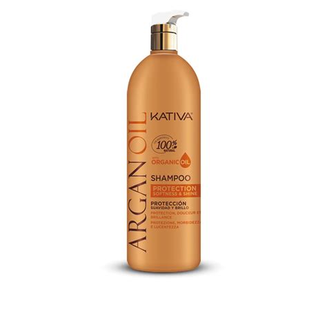 Buy Kativa Argan Oil Protection Softness & Shine Shampoo 1L · Macau