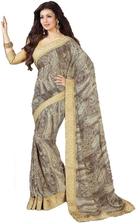 Buy Damsel Designs Women Georgette printed Saree(DAD_1275) at Amazon.in
