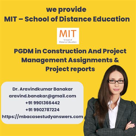 MIT SDE Executive MBA Assignments & Project reports with Certificate by ...