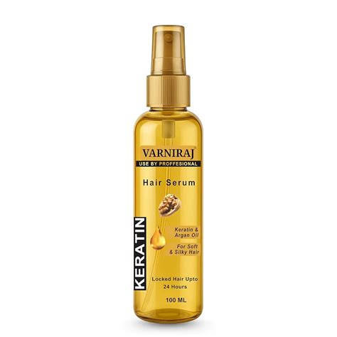 Buy Varniraj Keratin Hair Serum with Goodness of Almond & Walnut for ...