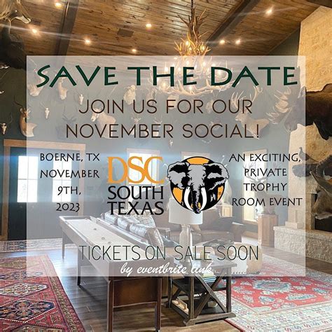 DSC South Texas Fall Trophy Room Social, Whiskey Ridge Ranch, Boerne, 9 ...