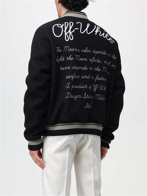 Off-White Outlet: Jacket men - Black | Off-White jacket ...