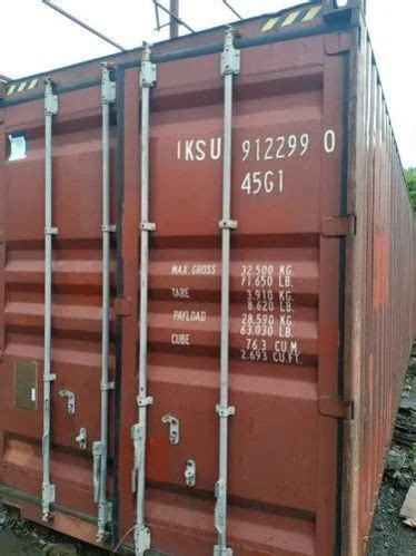 Used Ms Shipping Container Manufacturer, Supplier from Thane