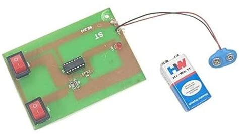 ERH India Logic NAND Gate Circuit IC 7400 Based Science Project Working ...
