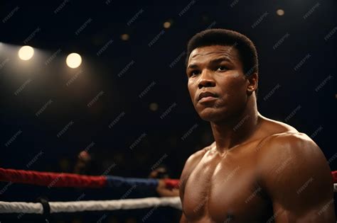 Premium AI Image | Muhammad Ali biography Legendary boxer Muhammad Ali boxing career The ...