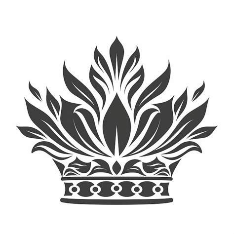 Crown made triangles circular outlines Photos - Download Free High ...