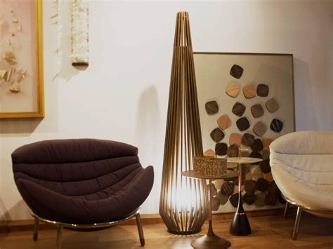 Point Brazilian Contemporary Wood Floor Lamp by Lattoog For Sale at ...
