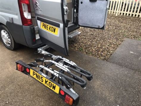Buy Camper van Swing Out Tow Bar Bike Rack , Relay Sprinter Ducato ...
