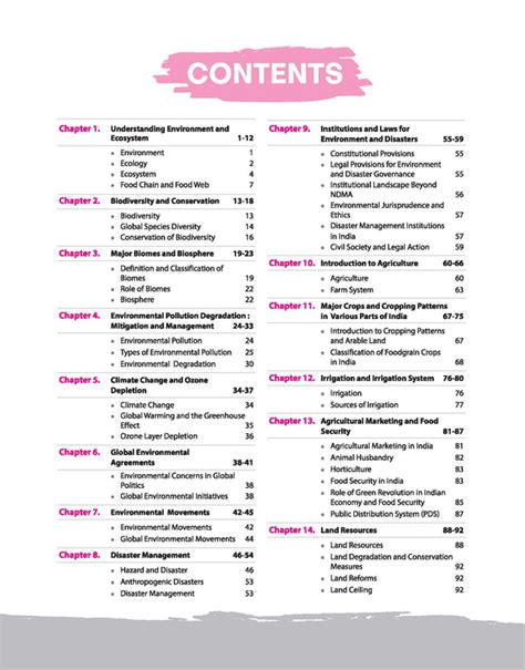 NCERT Notes Environment & Biodiversity | UPSC Exam (Class 6-12 Old ...