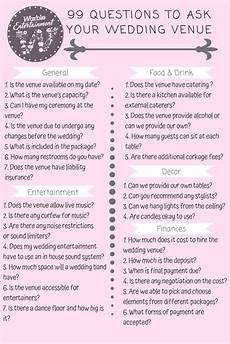 Story Questions To Ask Your Wedding Venue Before Booking by 60 Must Ask Questions For Your Wedding Venue Before Story Questions To Ask Your Wedding Venue Before Booking