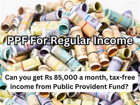 PPF For Regular Income: Can you get Rs 85,000 a month, tax-free income ...