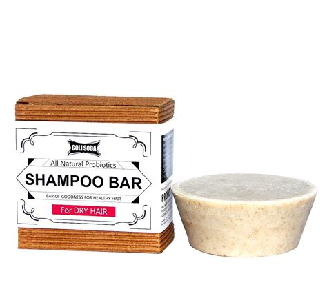 Buy Goli Soda All Natural Probiotics Shampoo Bar For Dry Hair | Unisex ...