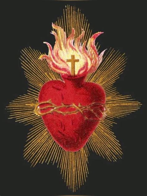 Pin by Deborah Elmore on Sacred Heart of Jesus | Sacred heart art ...