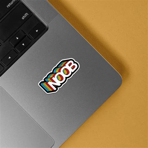 Noob Witty Stickers: Level Up Your Life with Humor!