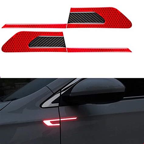 US1984 Car High Intensity Reflective Stickers Car Side Marker Bumper ...