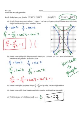 Fillable Online Notes - Hyperbolas Day 1 - key Fax Email Print - pdfFiller