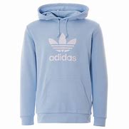 Image result for Adidas Trefoil Hoodie Clear Blue