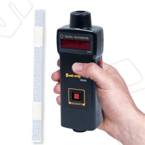 HTM-560 Non-Contact Digital Tachometer - Accurate and Easy-to-Use RPM ...