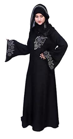 Buy DUA ABAYA Modestly Classy Abaya Burqa With Hijab Polyester Fabric ...