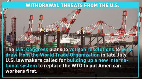 Withdrawal from Wasteful, Ineffective, or Harmful International Organizations