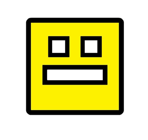 Geometry Dash Cube by MaximusReed on DeviantArt