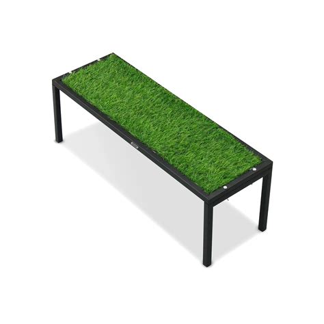 Urban Plant Apollo Plant Stand with Green Grass (Black – Set of 1)