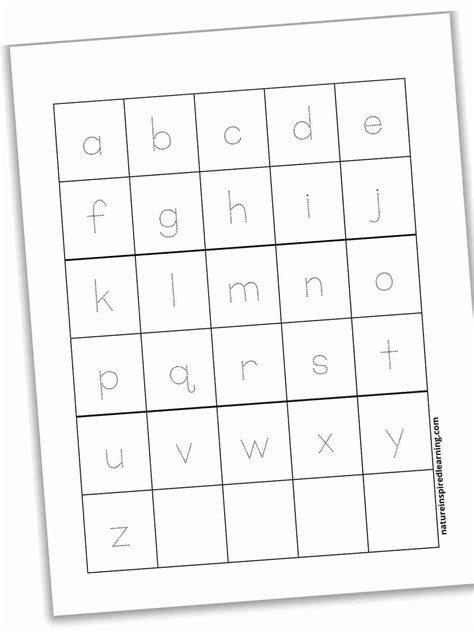Lowercase Alphabet Tracing Worksheets Free Printable Pdf - Infoupdate.org