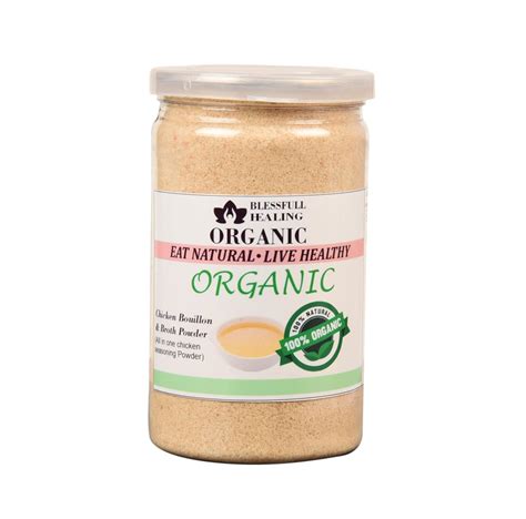 Amazon.com : Blessfull Healing Organic Chicken Bouillon & Broth Powder ...